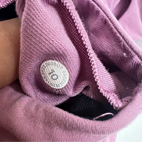 Lululemon Smooth Cover Yoga Sports Bra Mauve 10 - Picture 4 of 4